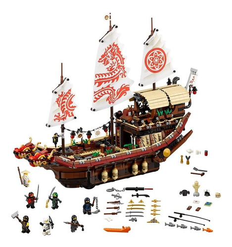 Imagen 2 de 3 de Lego Ninjago Movie Destiny's Bounty 70618