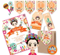 Comprar Kit Imprimible Frida Invitaciones Candy Bar Editable