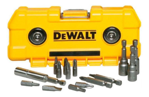 Jogo De Pontas Para Parafusar Com 15 Peças Dwmtc15 Dewalt