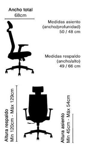 Silla Ejecutiva Rubens Con Cabecero Y Brazos | Bookstore