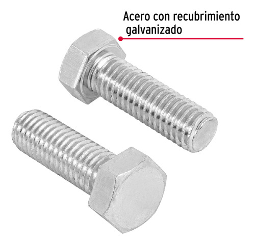 Bolsa De 30 Tornillos 1/2''x1-1/2'' Tipo Máquina Fiero 44593