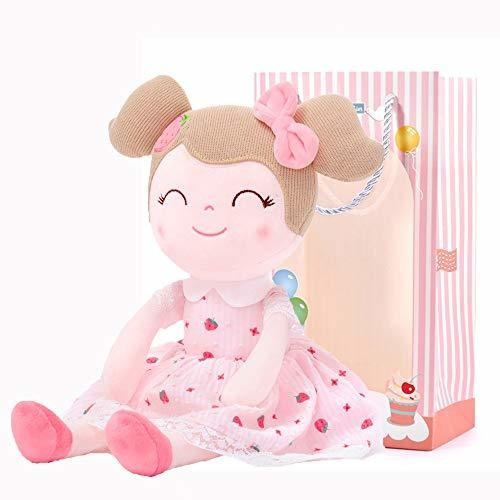 Gloveleya Baby Doll Girl Gifts Muñecas Soft Plush Strawberry