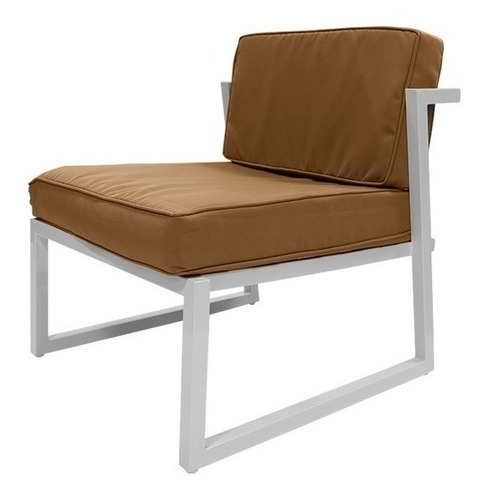 Imagen 4 de 11 de Juego De Jardin Sillas Sillones Mesa 4 Piezas Blanco