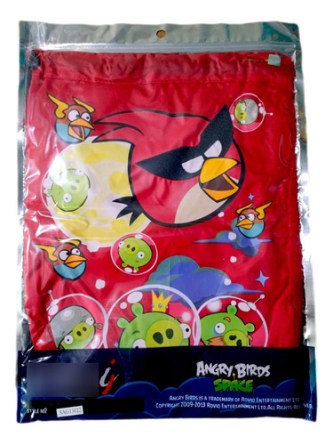 Morral Angry Birds 2009 - 2013 Retro! Producto Original! 