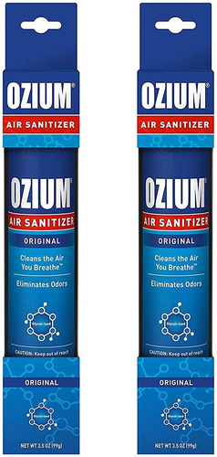 Ozium Aire Desinfectante 3,5 Oz Aerosol, Original (2)