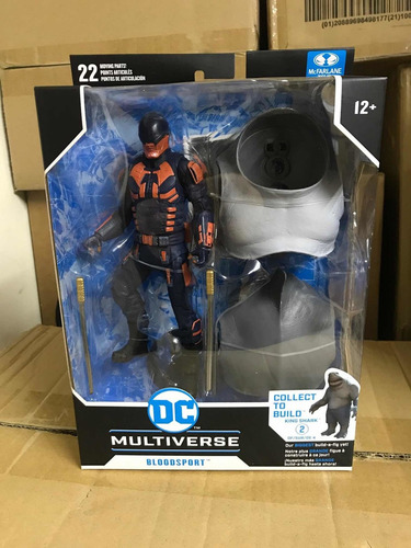 Bloodsport Suicide Squad Ctb King Shark Mcfarlane Dc