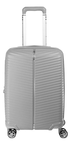 Valija Samsonite Cabina Rigida 8 Rdas 360 Tsa Jsbags Gris Varro
