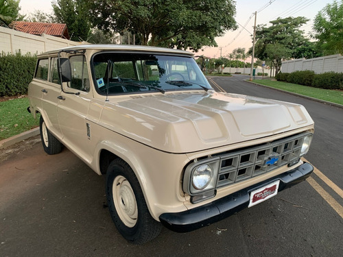 Veraneio Std, 1987, 4.1 Álcool, Placa Preta