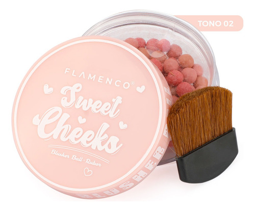 Rubor Blush Compacto Perlas Bronceador Maquillaje Rostro