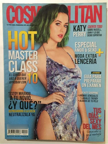 Revista Cosmopolitan # 215 Julio 2014 Katy Perry