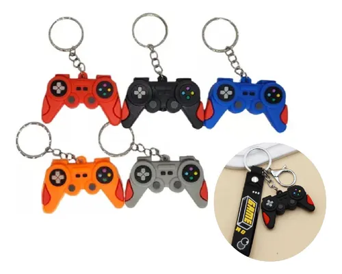 comprar 12 Chaveiros Controle Video Game Play Com Alça Lembrancinhas