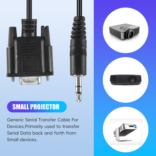 Cable Db9 Vga Hembra De 9 Pines, Db 9 Hembra A Trs De 3,5 Mm