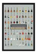 Comprar Quadro 64x94cm Guitarra - Instrumentos Musicais - 80