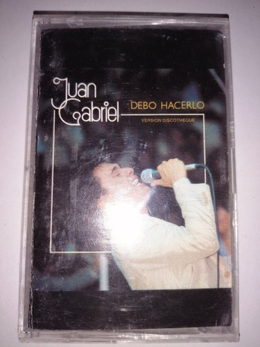 Juan Gabriel - Debo Hacerlo Cassette Ep Nac Ed 1987 Mdisk