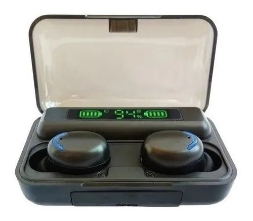 Audífonos Inalámbricos  F9-5 Tws Bluetooth 5.0 + Powerbank