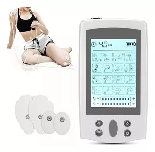 Máquina Estimuladora Muscular Tens Unit, Massageador De Puls