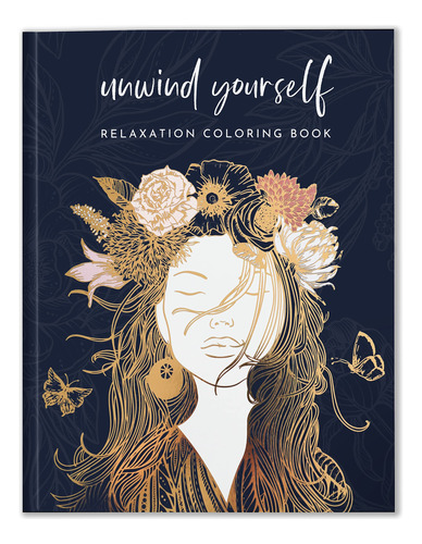 Libro Para Colorear Ryve Relaxation & Anxiety Relief Para Ad