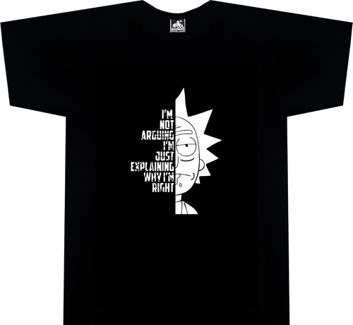 Camiseta Rick Y Morty Anime Comic Tv Tienda Urbanoz