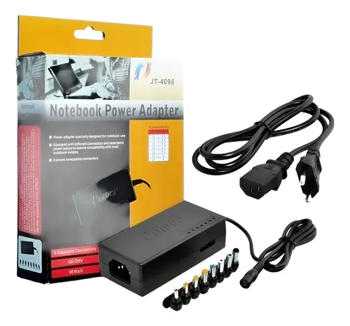 Cargador Fuente Universal Notebook Netbook Varios Pines
