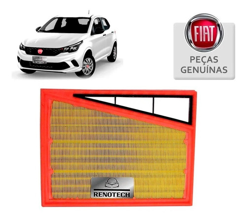 Filtro De Ar Fiat Argo 1.3 12v 2017 Em Diante 52046268