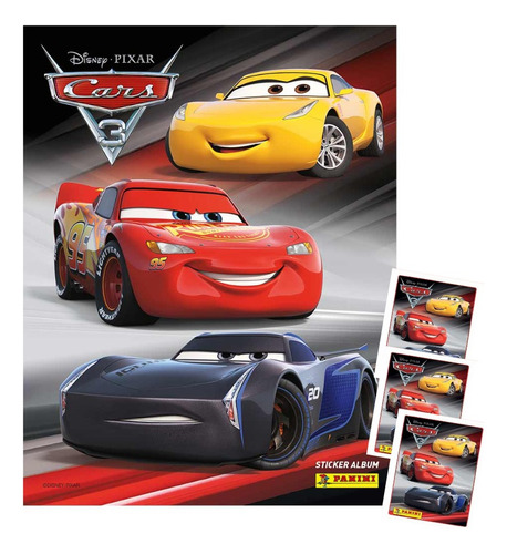 Álbum Cars 3 + 25 Sobres.