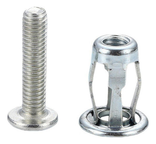 30x Tuercas De Gato De Tornillo De Pétalo Para Metal Para