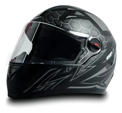 Capacete Para Moto Fw3 Gt2 Preto Fosco Tamanho 60 — foto 1