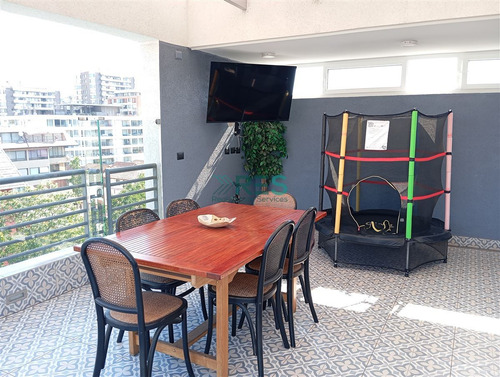 Departamento Con Rooftop. 3 Dorm. En Ñuñoa