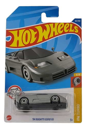 Hot Wheels '94 Bugatti Eb110 Ss #65 2022 Hw Turbo 5/10