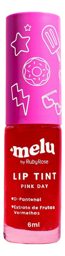 Batom Melu by Ruby Rose Gel Tint Lip tint Ruby Rose, gel tint Ruby Rose, lip gel, lip tint gel, tint lip cor rosa-chiclete