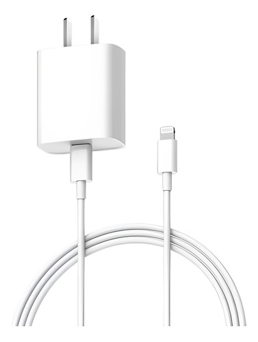 Cargador Para iPhone 11 Pro Max Con Cable Carga Rápida 20w