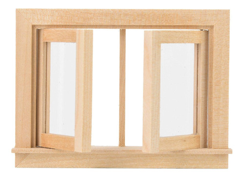 Liyeehao Mini Ventana Portátil Para Casa De Muñecas De Si.