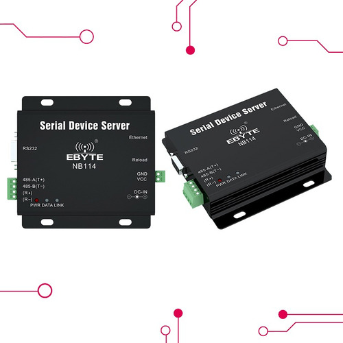 Conversor Serial Rs232 Rs485 A Ethernet Tcp/ip Modbus Protec