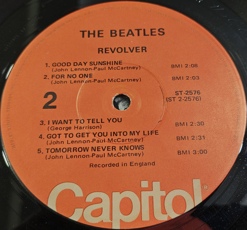 The Beatles Revolver Lp Usa 1976 Paul Mccartney John Lennon Usa 1976 (Usado)