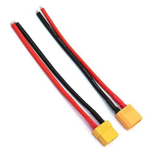 Dgzzi Conector Xt90 Macho Y Hembra Con Cable 12awg 150mm Par