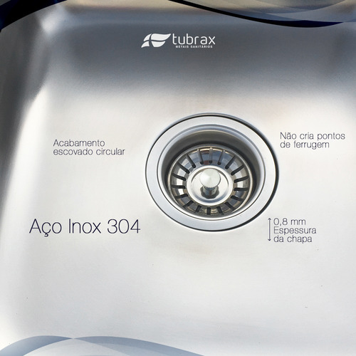 Cuba Inox Dupla Cozinha Gourmet Luxo Com Acessórios Inox 304