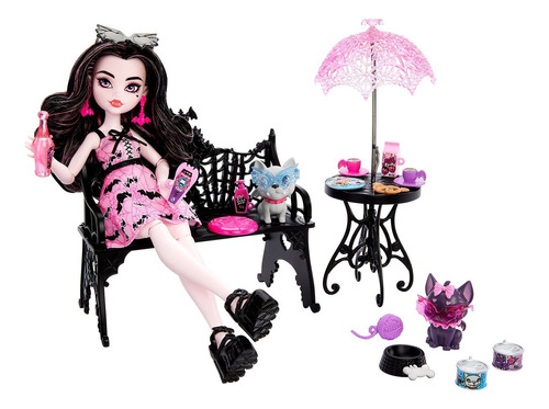 Monster High Draculaura Bite In The Park Doll Set