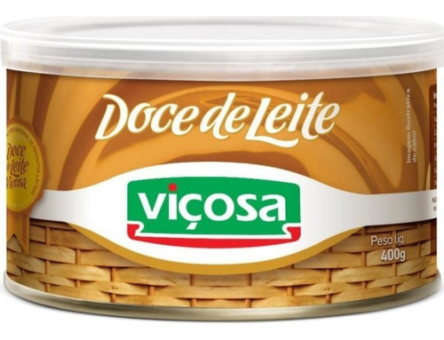 Doce De Leite Puro Tradicional Original S/glúten 400g Viçosa