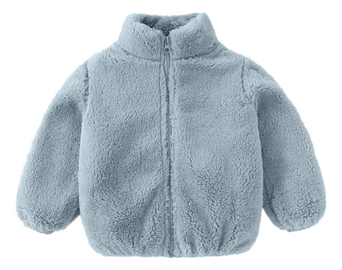 Ropa Exterior De Forro Polar Para Niños Con Cremallera, Casu