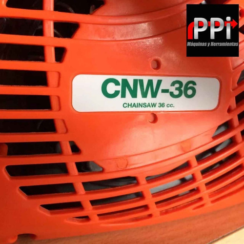 Imagen 5 de 8 de Motosierra Explosion Niwa Cnw-36 Poda 36cc Espada 30cm Moron