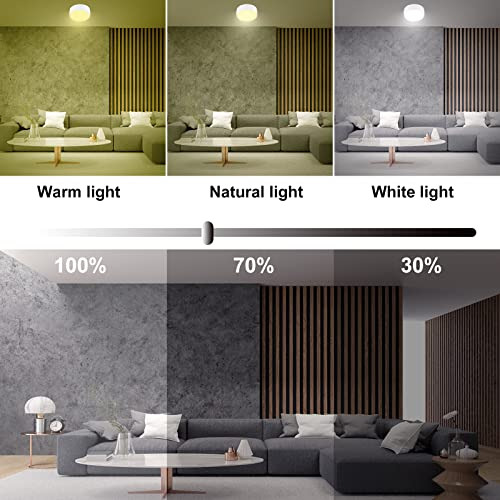 Luz De Techo Led Inalámbrica Batería, Control Remoto,...
