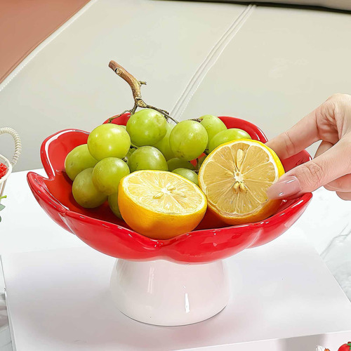 Frutero Con Pedestal, Elegante, Multiusos, Moderno, Con