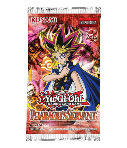 Booster Yugioh Pharaoh's Servant 25th Anniversary