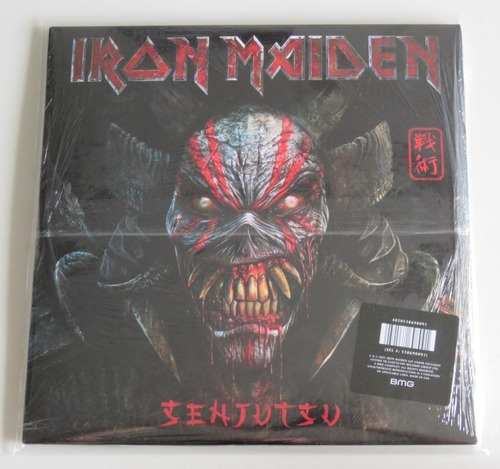Imagem 3 de 5 de Iron Maiden Senjutsu 3 Lp Vinil 180g Red Em 12x Sem Juros
