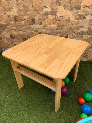 Mesa Infantil De Madera