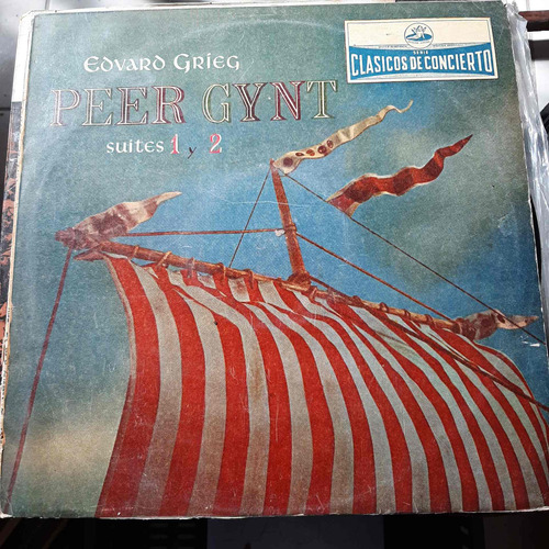 Vinilo Wilhelm Ruggeberg Orq Hamburgo Grieg Peer Gynt Cl2