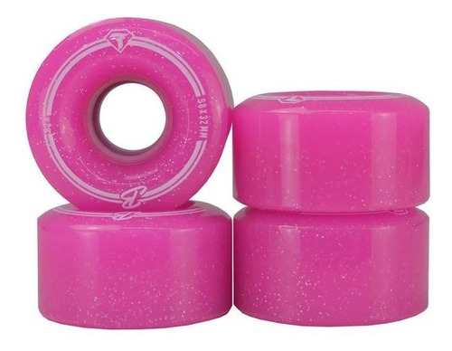 4 Rodas Traxart Quad Brilliant 58mm Rosa 