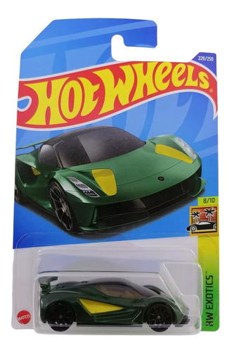 Hot Wheels Lotus Evija Super Deportivo Sport Verde 229/250