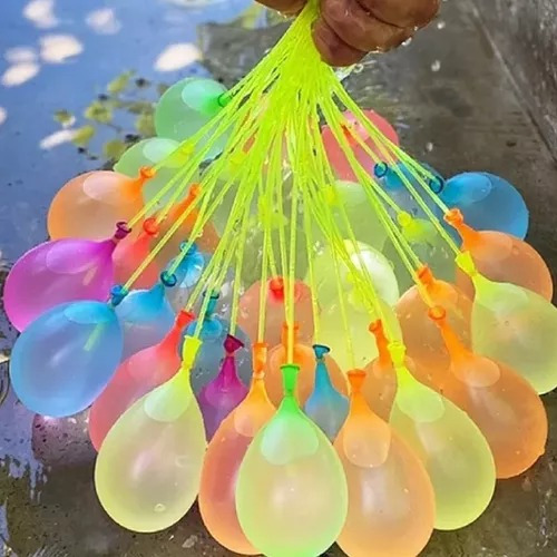 111 Globos De Agua Autosellables Llenado Rápido