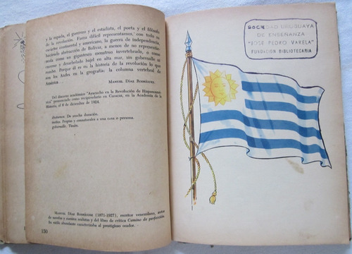 Antiguo Libro Canto Rodado J De Ibarbourou Y J Pereira (Usado)